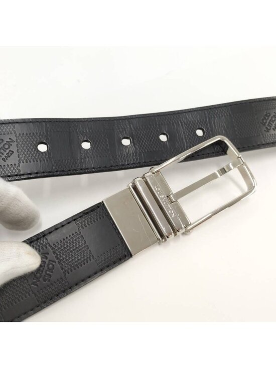 Louis Vuitton Boston Belt Damier 105 42 Black main image 2